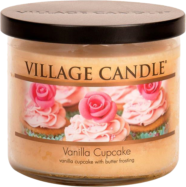 Village Candle Medium Bowl Candle - Vanilla Cupcake-602406627036-LR-322090-1-LR eShop