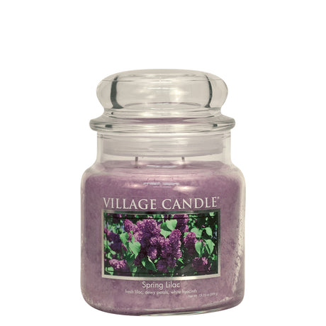 Village Candle Medium Glass Apothecary Jar Candle - Spring Lilac-602406645177-LR-341208-1-LR eShop