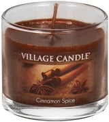 Village Candle Mini Glass Votive Candle - Cinnamon Spice-602406215172-LR-322062-1-LR eShop
