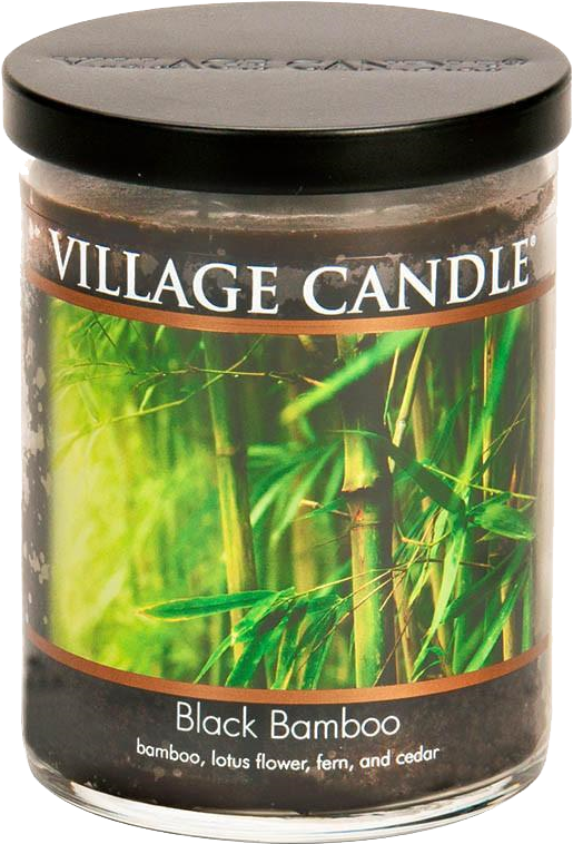 Village Candle Tall Bowl Candle - Black Bamboo-602406611547-LR-322069-1-LR eShop