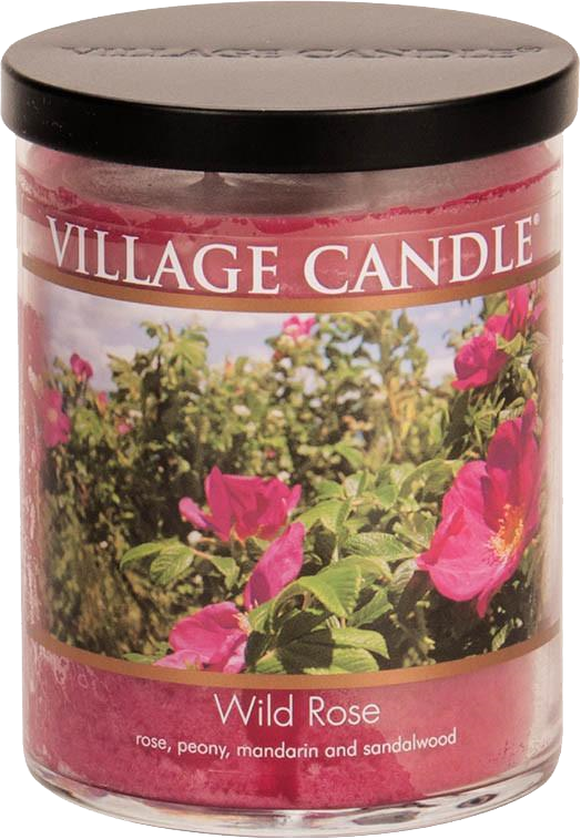 Village Candle Tall Bowl Candle - Wild Rose-602406611714-LR-322079-1-LR eShop