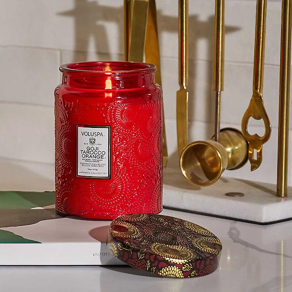 Voluspa Goji Tarocco Orange 18oz Large Glass Jar Candle-806644072317-LR-353737-4-LR eShop