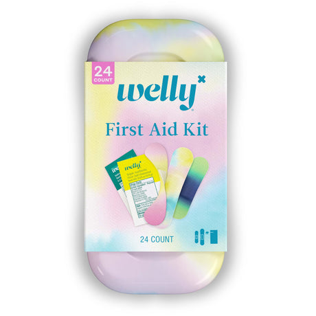 Welly Kid's Quick Fix First Aid Bandage Travel Kit - Colorwash, 24 count-372663000100-LR-358770-1-LR eShop