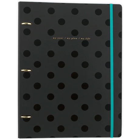 West Village by Mead Large 3-Ring Binder with Notebook - Black, 9.75" x 12.5"-071723247065-LR-361594-1-LR eShop