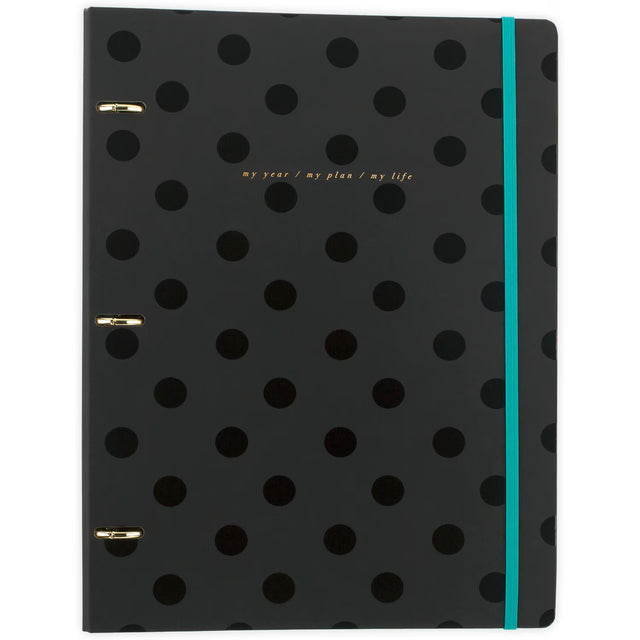 West Village by Mead Large 3-Ring Binder with Notebook - Black, 9.75" x 12.5"-071723247065-LR-361594-1-LR eShop
