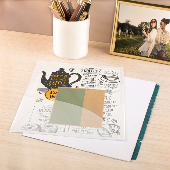West Village by Mead Tabbed Dividers + Dual Pocket - Large, 8" x 10.75", 5 count-071723237912-LR-361595-3-LR eShop