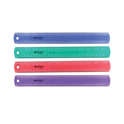Westcott 12" Plastic Ruler-073577129757-LR-169445-1-LR eShop