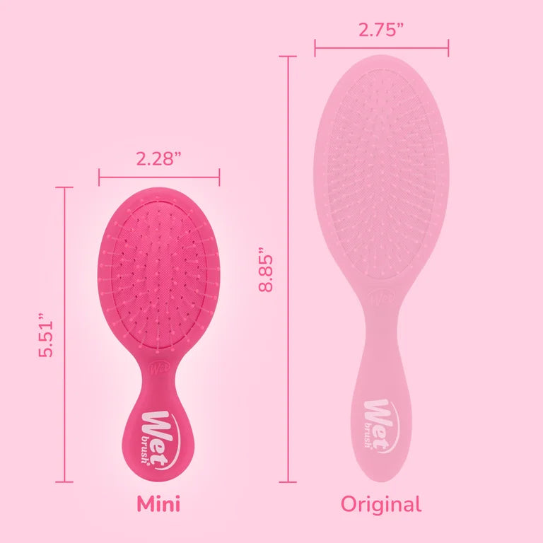 Wet Brush Mini Detangler Hair Brush - Frost Pink-736658449280-LR-359883-3-LR eShop