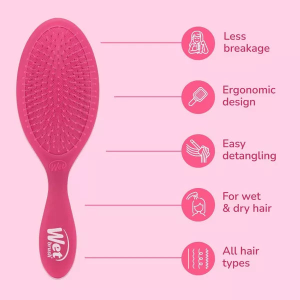Wet Brush Original Detangler Hair Brush - Frost Pink-736658449242-LR-359881-4-LR eShop