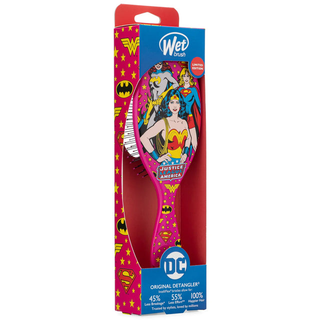 Wet Brush Original Detangler - Justice League - Wonder Woman, Batgirl, Supergirl-736658498318-LR-351133-1-LR eShop