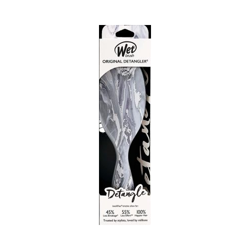 Wet Brush Original Detangler Metallic Marble Silver, 1 CT-736658546941-LR-345076-1-LR eShop