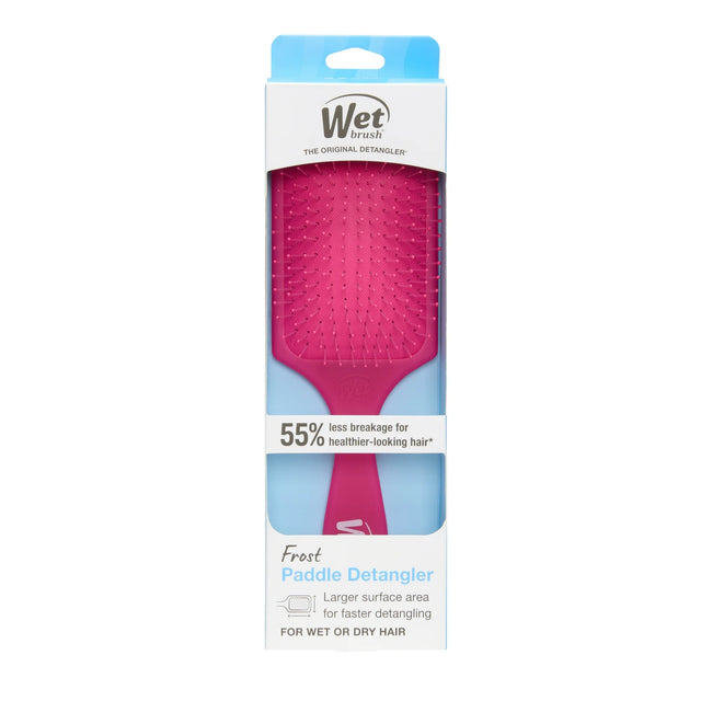 Wet Brush Paddle Detangler Hair Brush - Frost Pink-736658449372-LR-359886-1-LR eShop