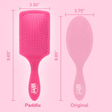 Wet Brush Paddle Detangler Hair Brush - Frost Pink-736658449372-LR-359886-5-LR eShop