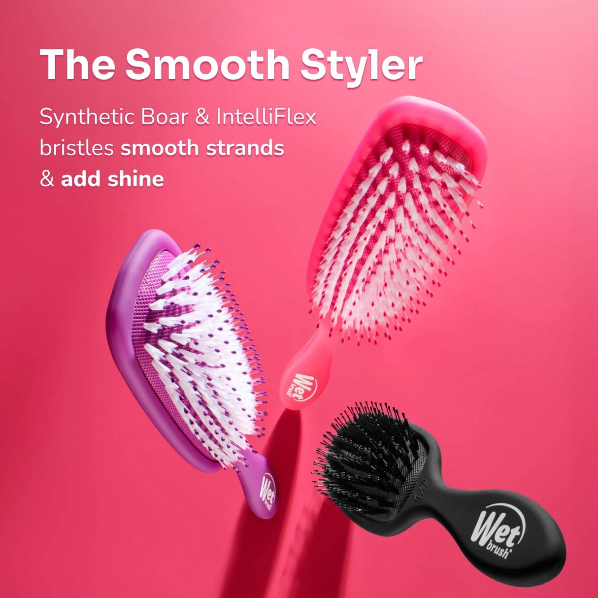 Wet Brush Smooth Styler Hair Brush - Frost Pink-736658449310-LR-359885-11-LR eShop