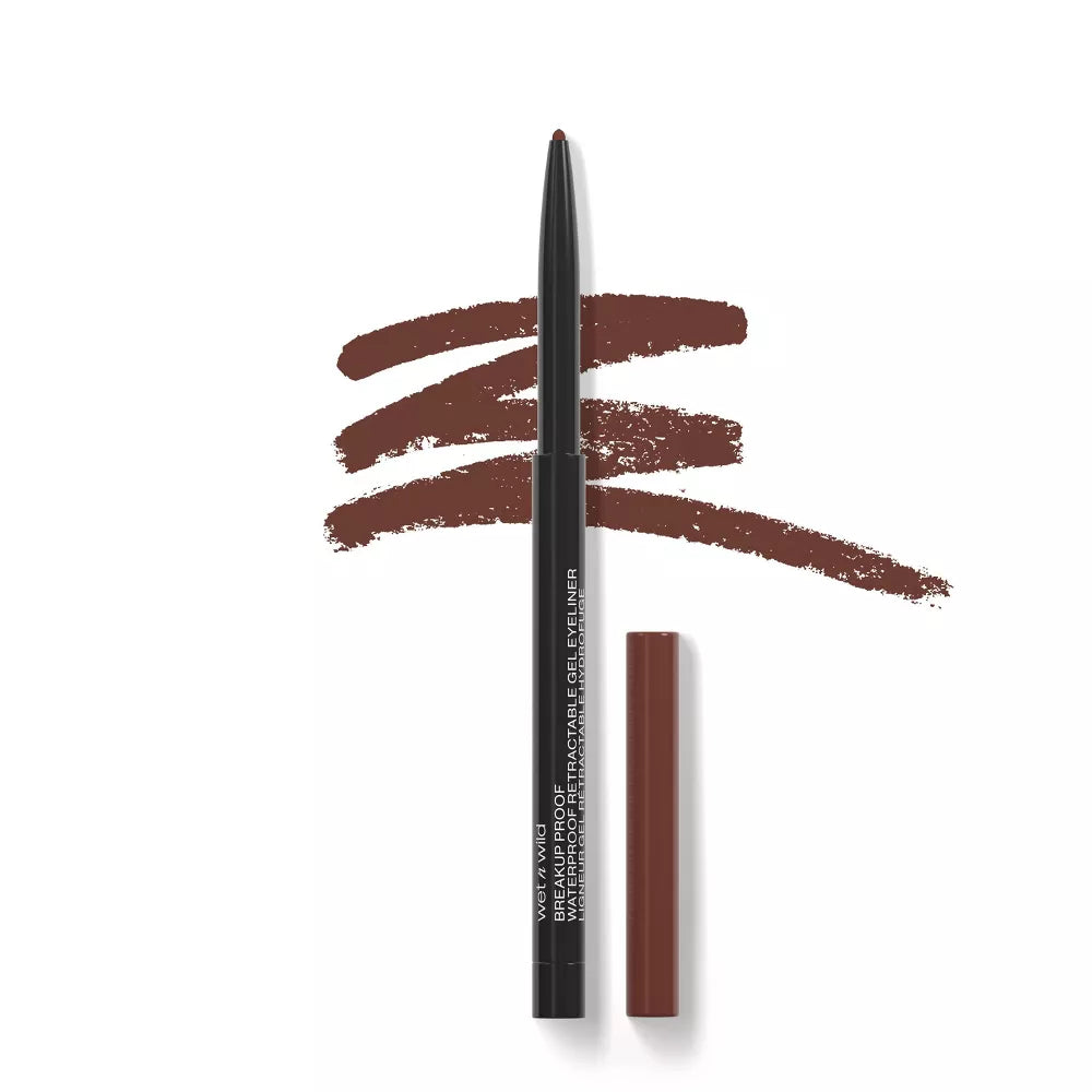 wet n wild Waterproof Retractable Gel Eyeliner - Brick Brown, 0.008 oz-077802155009-LR-352801-3-LR eShop