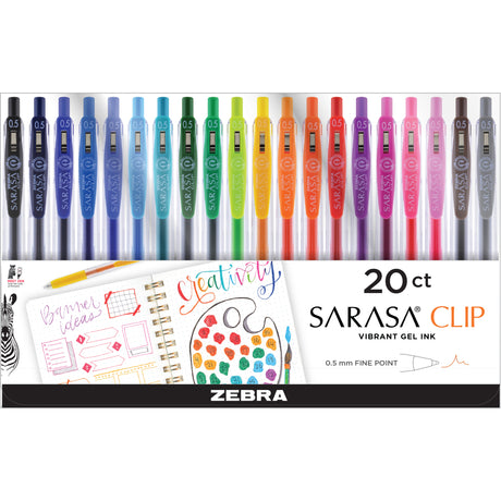 SARASA CLIP GEL RT 20PK