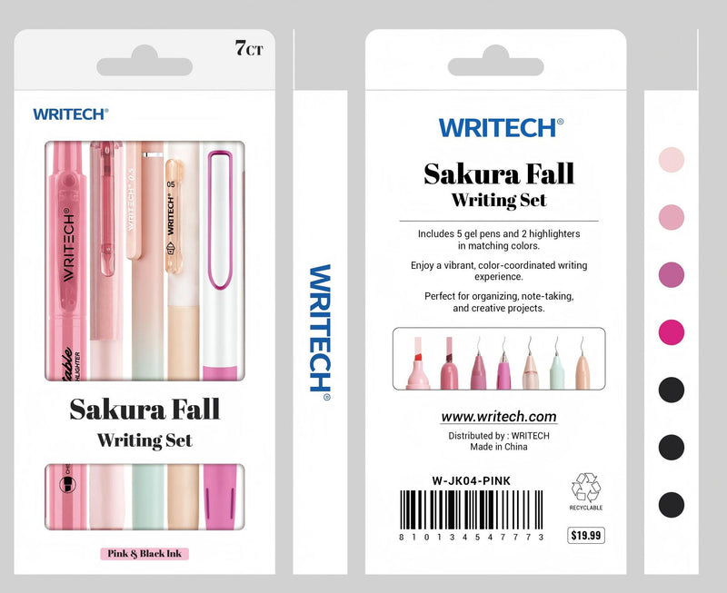 WRITECH Sakura Fall 7 Piece Writing Set-810134547773-LR-362594-3-LR eShop