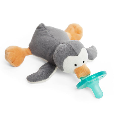 WubbaNub Plush Pacifier 0 to 6m - Grey Penguin-719771225559-LR-349773-2-LR eShop