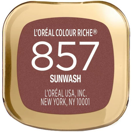 L'Oreal Paris Colour Riche Original Satin Lipstick for Moisturized Lips, Sunwash, 0.13 oz.