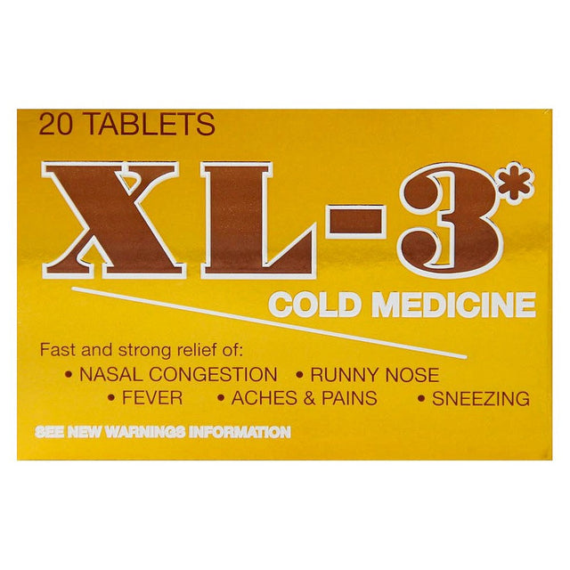 XL-3 Cold Medicine Tablets - 20ct-645981000214-LR-227218-1-LR eShop