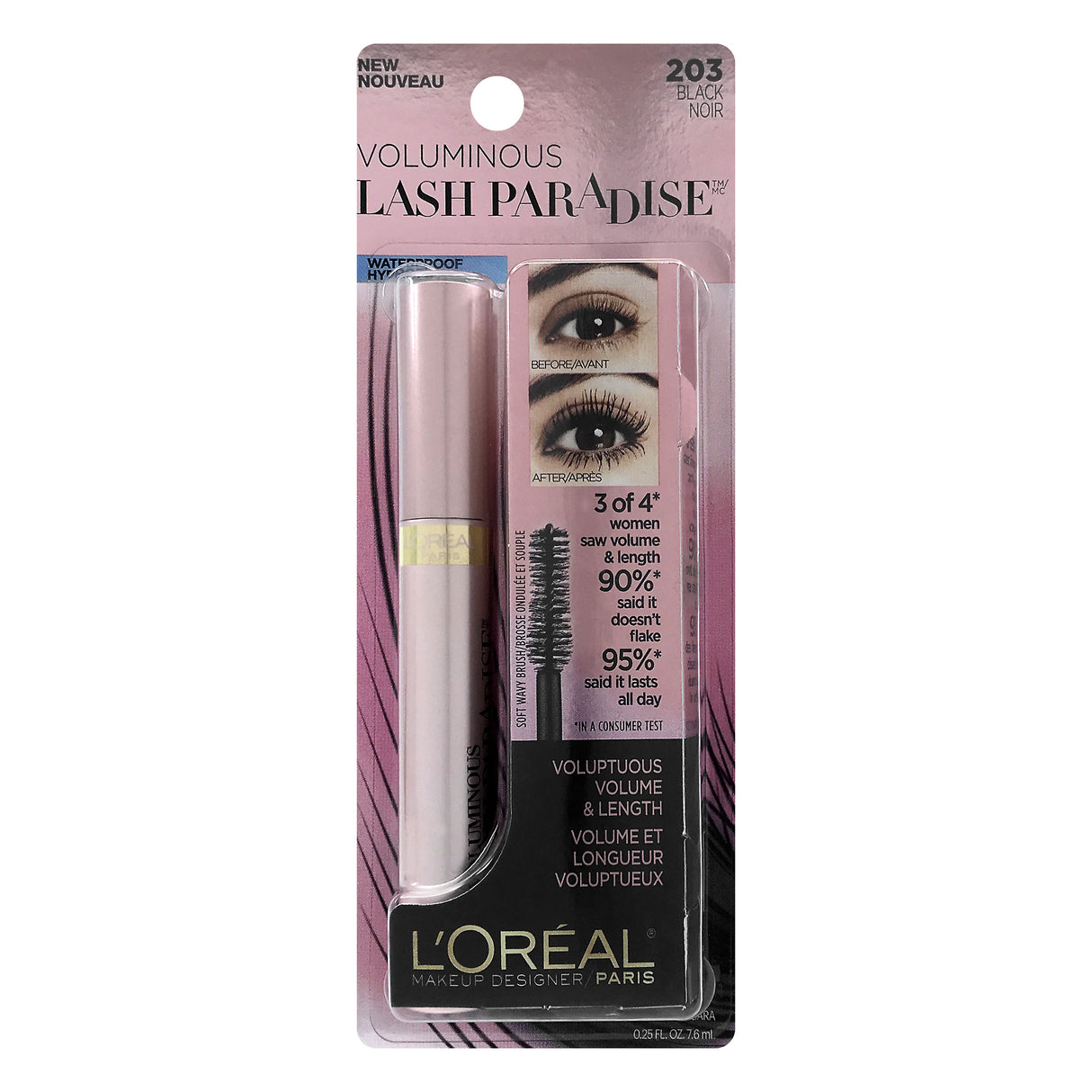 MASC VOL LASH PARADISE WTP BLK