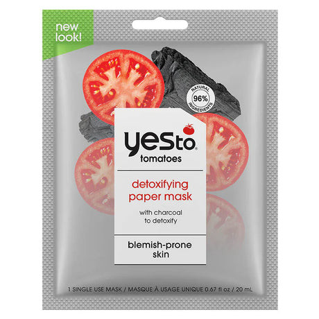 Yes to Tomatoes Clear Skin Detoxifying Charcoal Paper Mask-815921018207-LR-351335-1-LR eShop