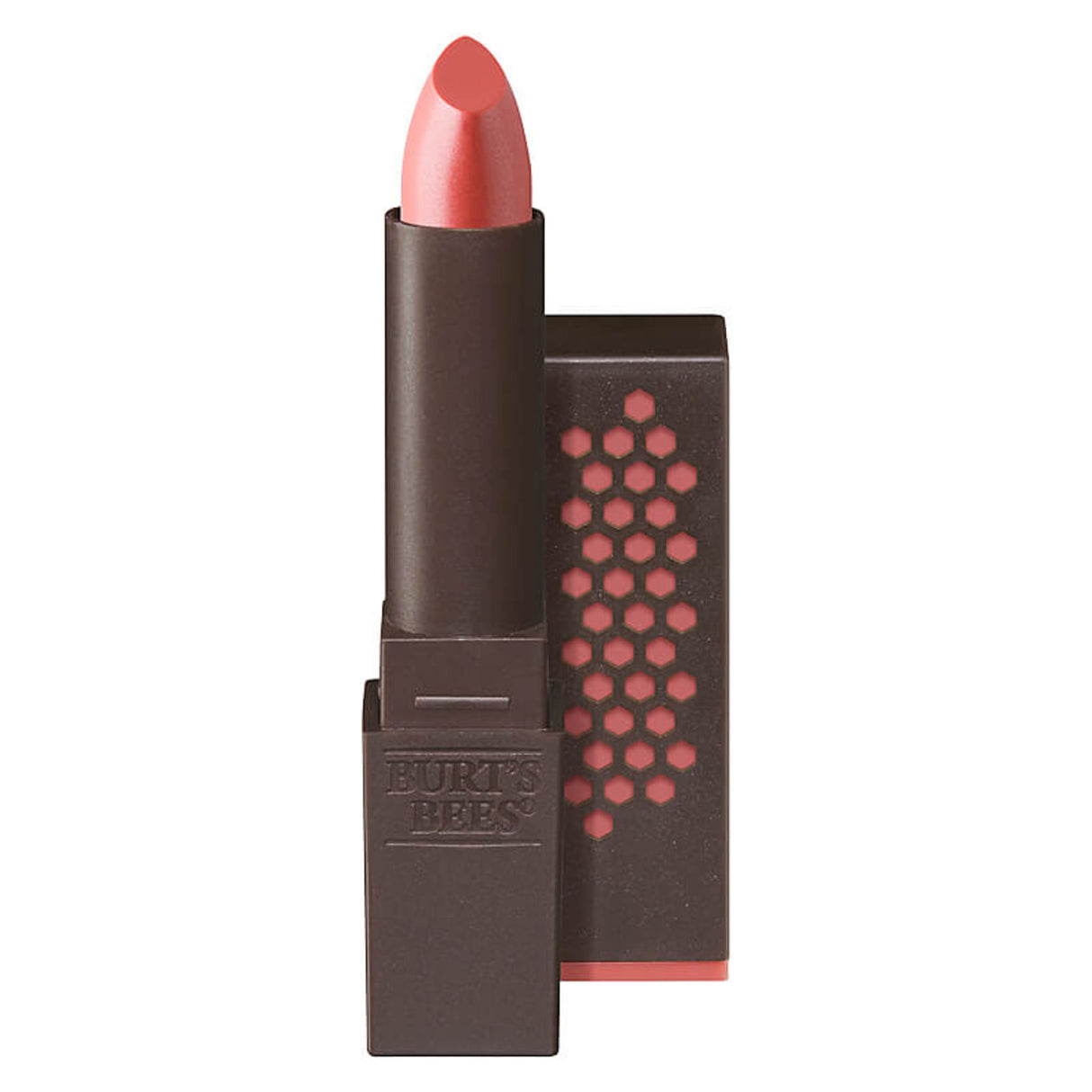 Burt's Bees 100% Natural Glossy Lipstick, Nude Rain