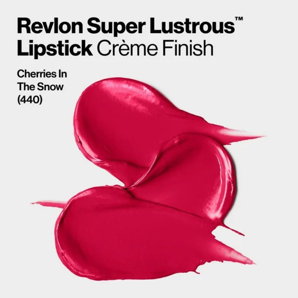 Revlon Super Lustrous Lipstick with Moisturizing Creamy Formula - Cherries In The Snow