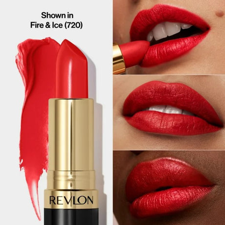 Revlon Super Lustrous Lipstick with Moisturizing Creamy Formula - Fire & Ice