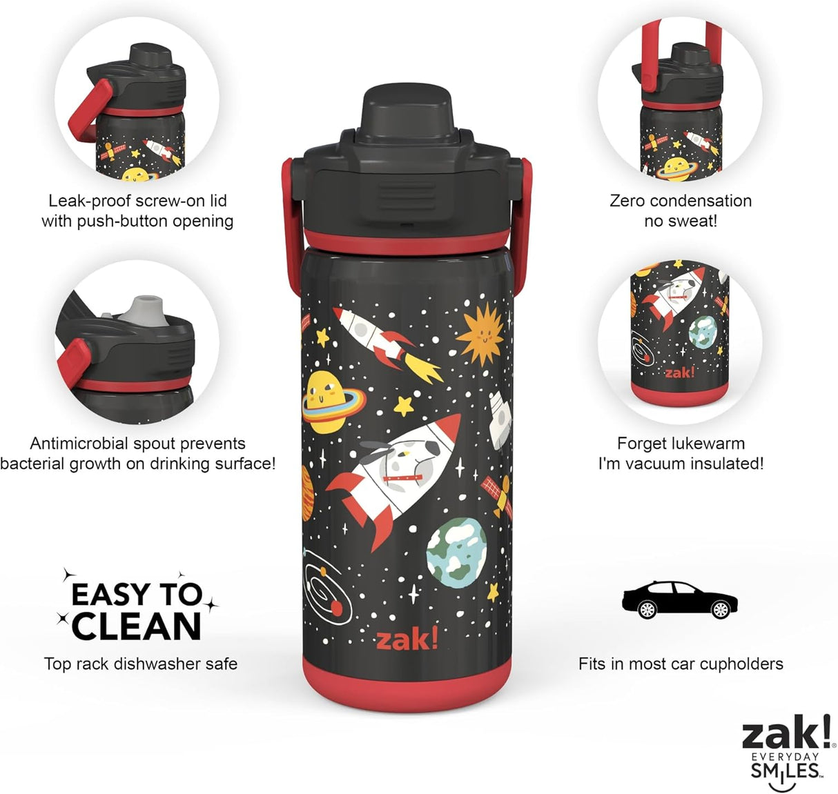 Zak Stainless Steel Vacuum Bottle - Spaceships, 14 oz-707849173901-LR-354938-4-LR eShop