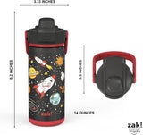 Zak Stainless Steel Vacuum Bottle - Spaceships, 14 oz-707849173901-LR-354938-5-LR eShop