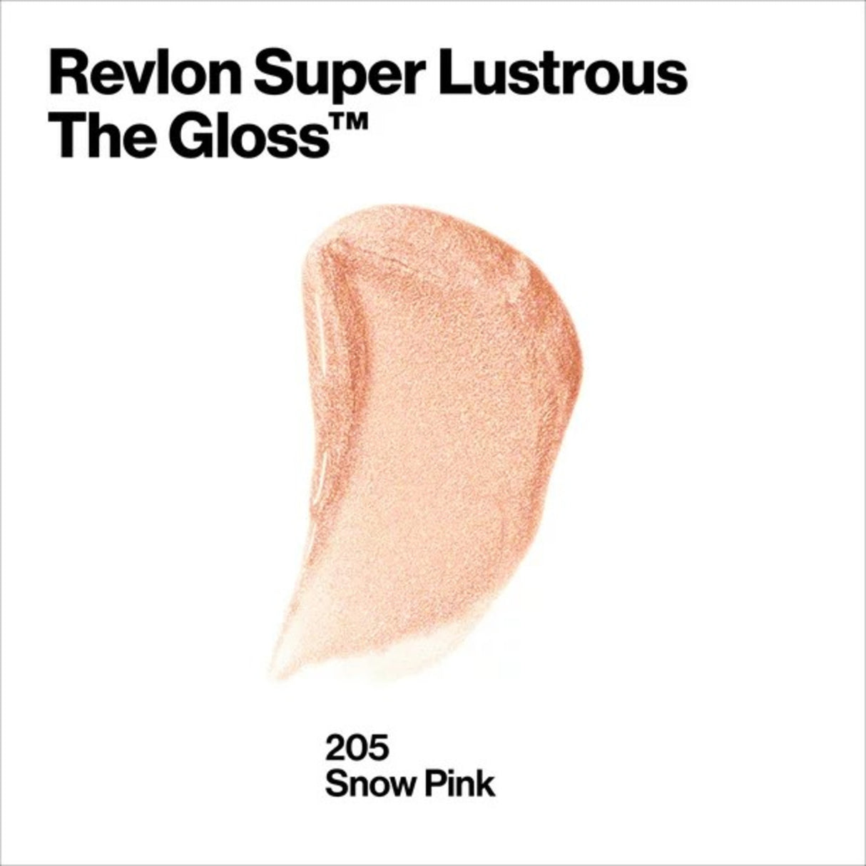 Revlon Super Lustrous Lip Gloss - Snow Pink, 0.13 fl oz