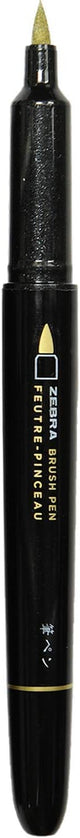 Zebra Medium Point Metallic Brush Pen - Assorted Metallics, 3 count-045888016033-LR-331079-3-LR eShop