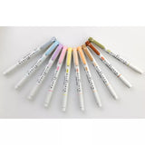 Zebra Midliner Double Ended Art & Stationary Markers - Assorted Neutrals, 10 pack-045888787018-LR-358290-2-LR eShop