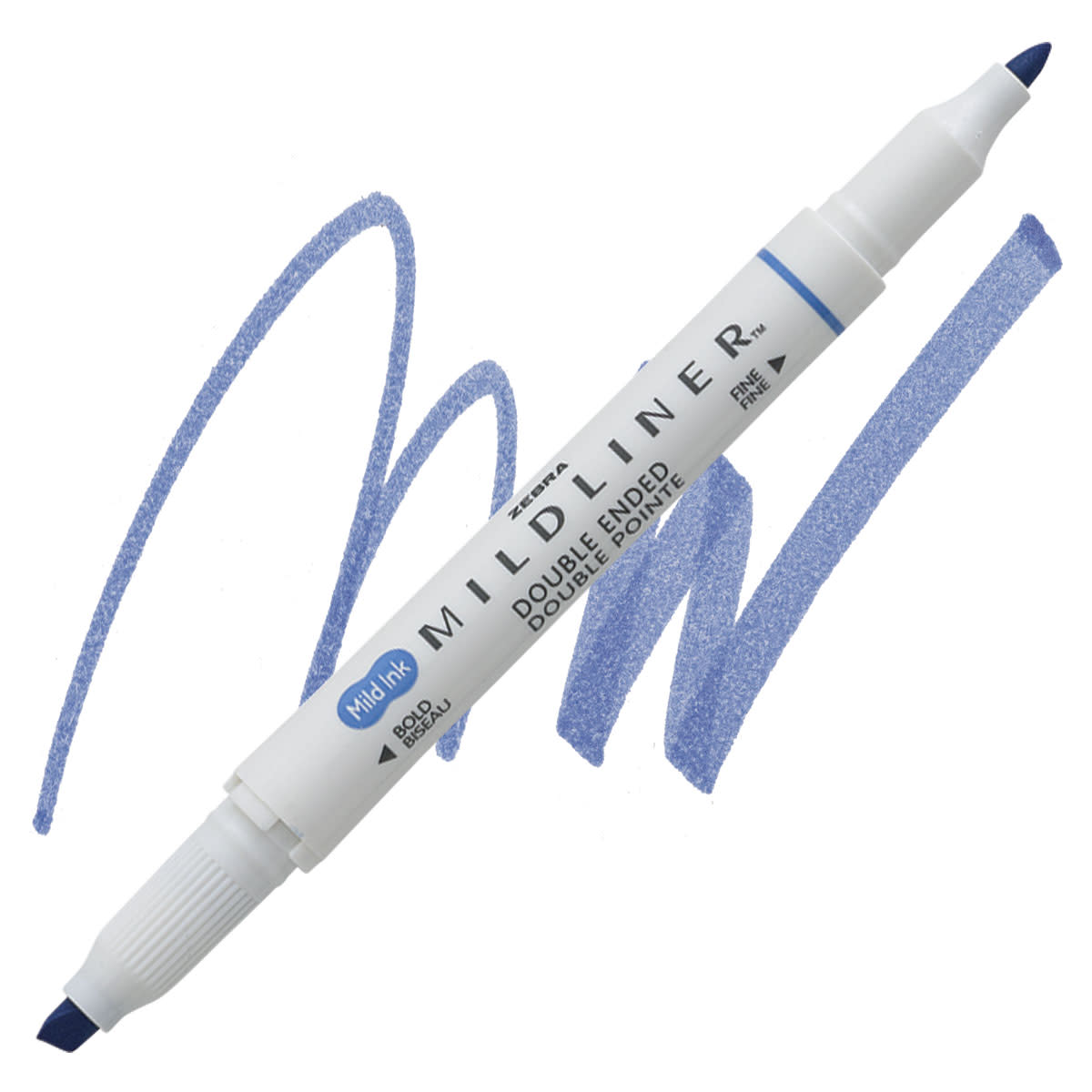Zebra Mildliner Double Ended Creative Marker - Dark Blue-045888783201-LR-331014-1-LR eShop