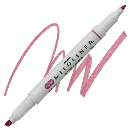 Zebra Mildliner Double Ended Creative Marker - Red-045888781306-LR-331003-1-LR eShop