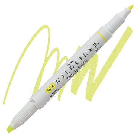 Zebra Mildliner Double Ended Creative Marker - Yellow-045888781504-LR-331005-1-LR eShop