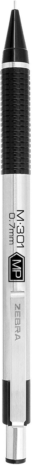 Zebra Pen M-301 Stainless Steel Barrel Mechanical Pencil, Medium Point-045888543119-LR-250235-2-LR eShop
