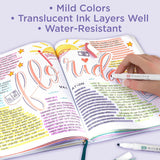 Zebra Pen Mildliner Dual-Tip Highlighter Set - Winter Solstice - 5pk-045888783256-LR-362598-5-LR eShop