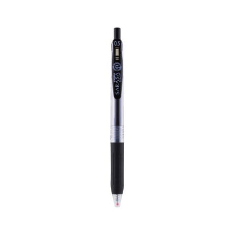 Zebra Sarasa Clip 0.5mm Gel Retractable Pens - Black, 12 ct-045888473102-LR-331027-1-LR eShop