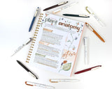 Zebra Sarasa Clip Vintage Gel Pens and Mildliner Highlighters Neutral Set, 14 pack-045888101142-LR-358284-5-LR eShop