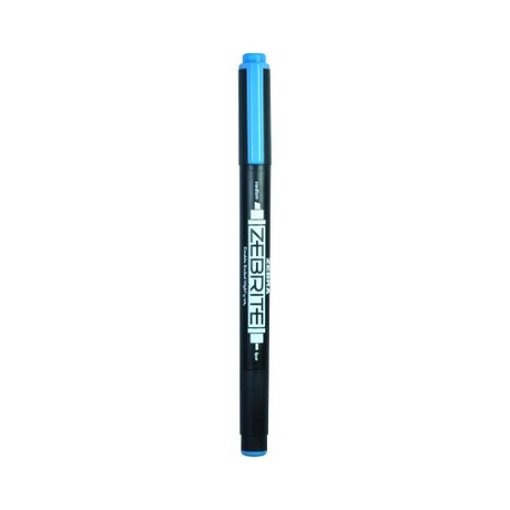 Zebra Zebrite Double-Ended Highlighter, Blue-045888751200-LR-325277-1-LR eShop