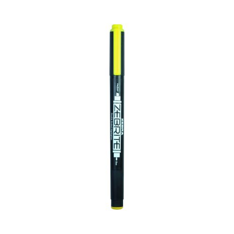 Zebra Zebrite Double-Ended Highlighter, Yellow-045888751507-LR-325281-1-LR eShop