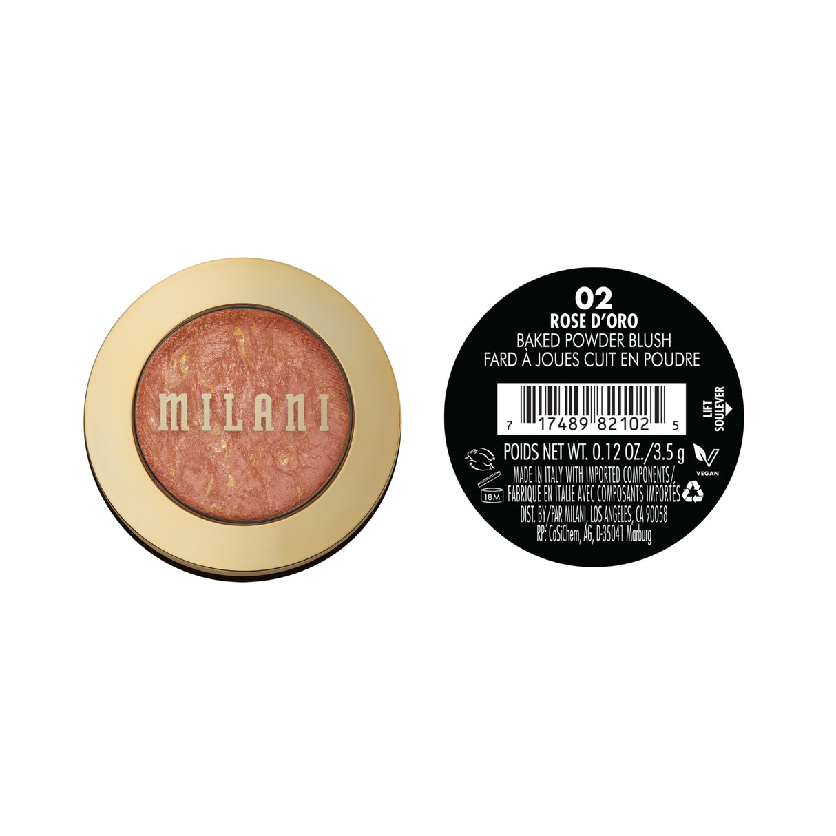 Milani Baked Blush Rose D'Oro